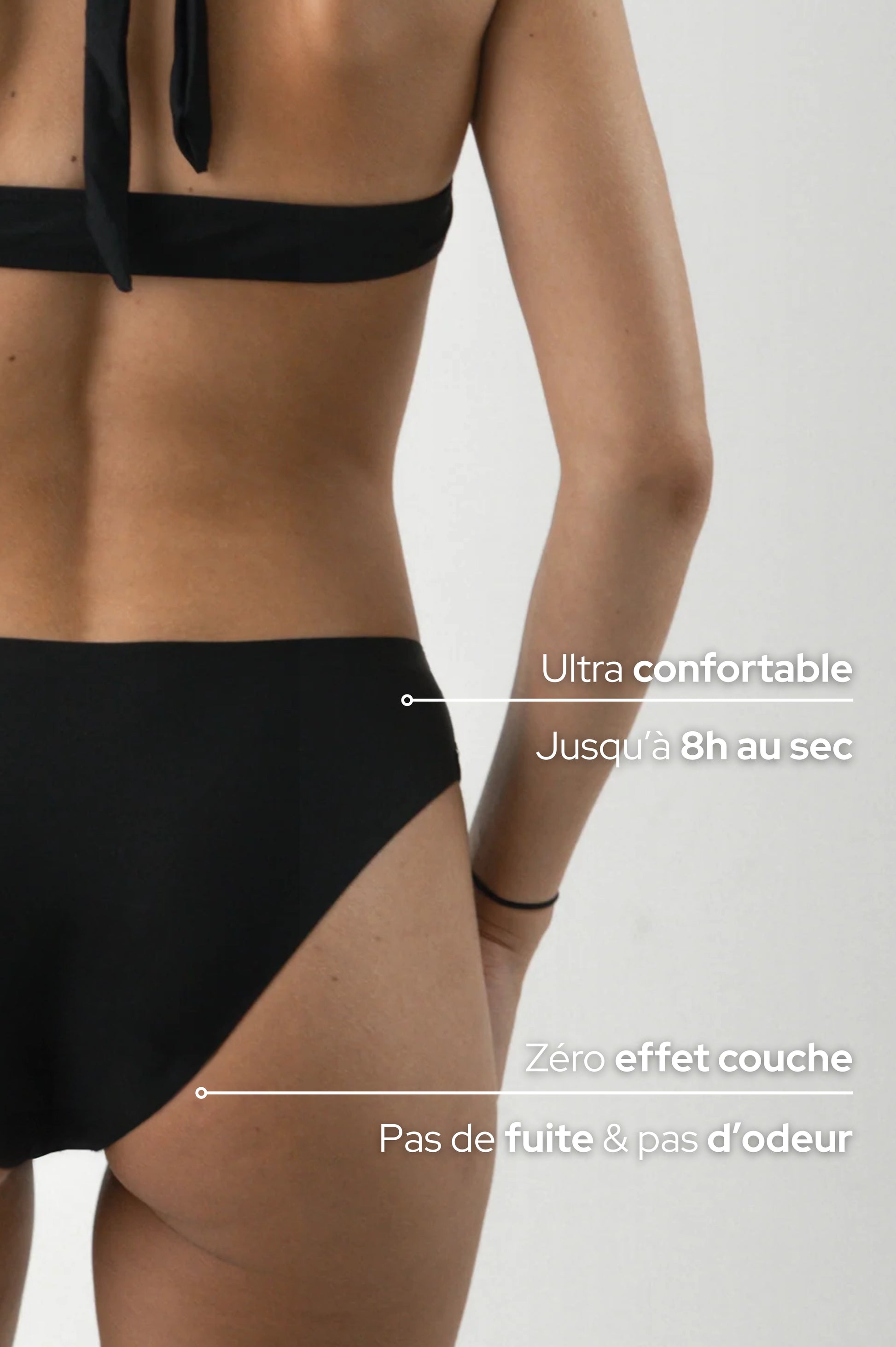 Simone Seamless Menstrual Swim Bottoms