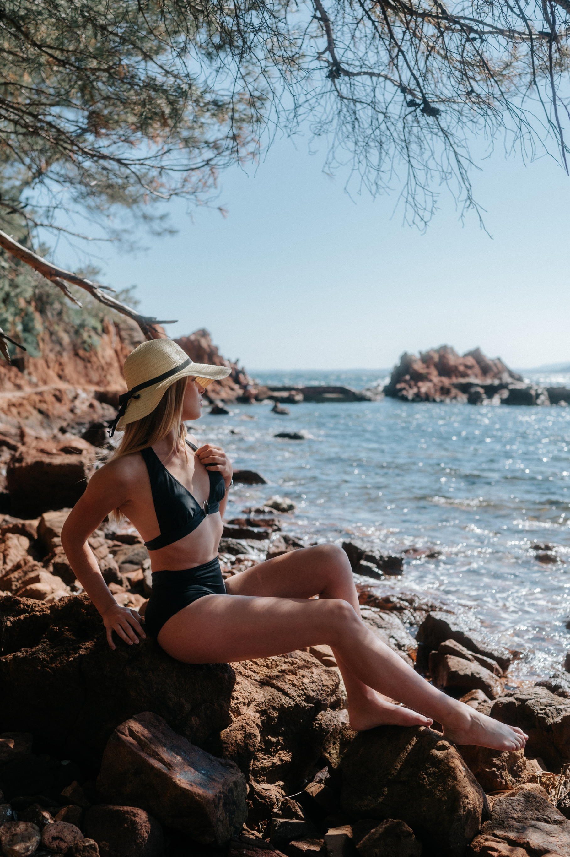 Bas de maillot menstruel Fiora (taille haute)